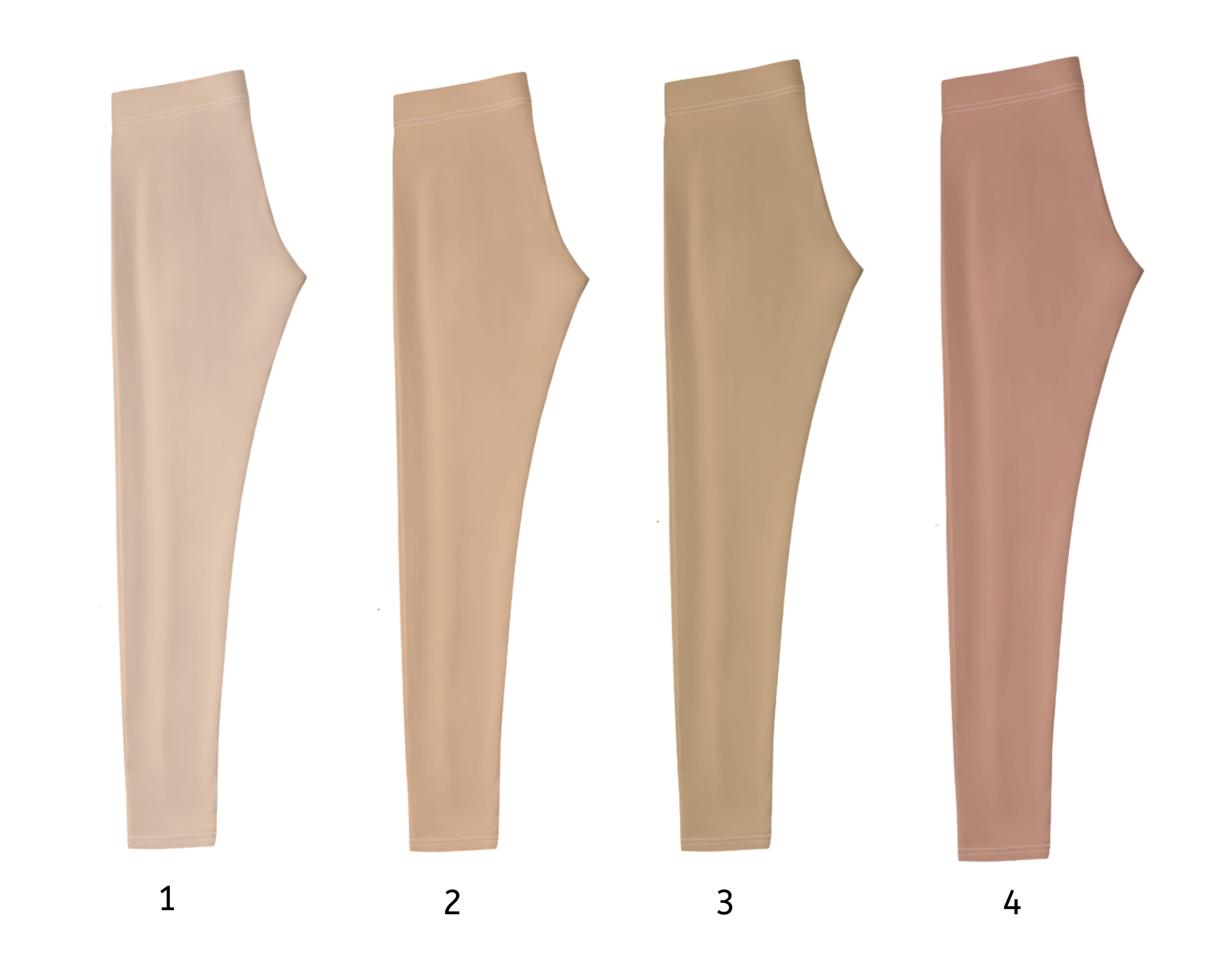 Leggings, Nude