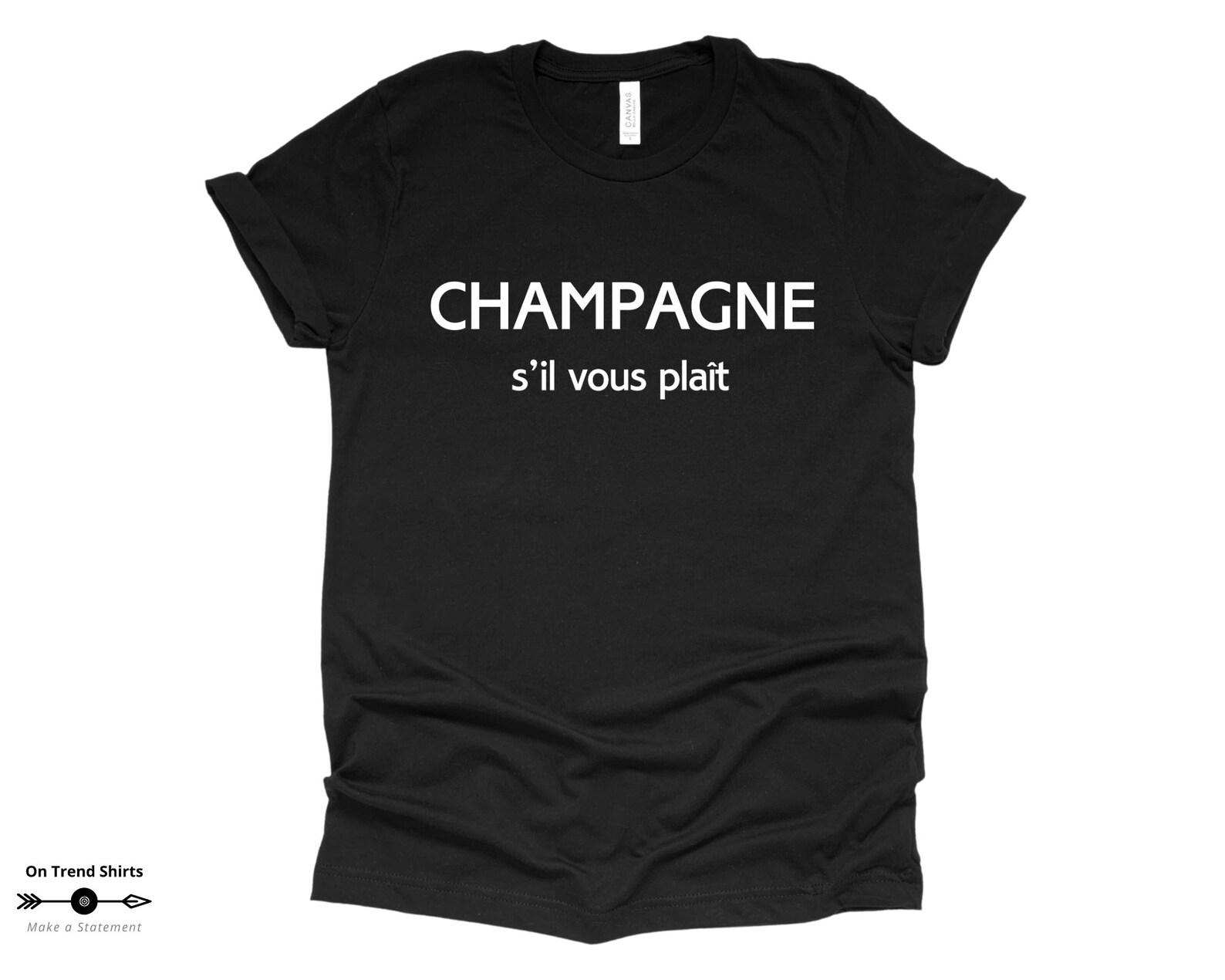 Champagne S'il Vous Plait Shirt French Shirt Champagne - Etsy