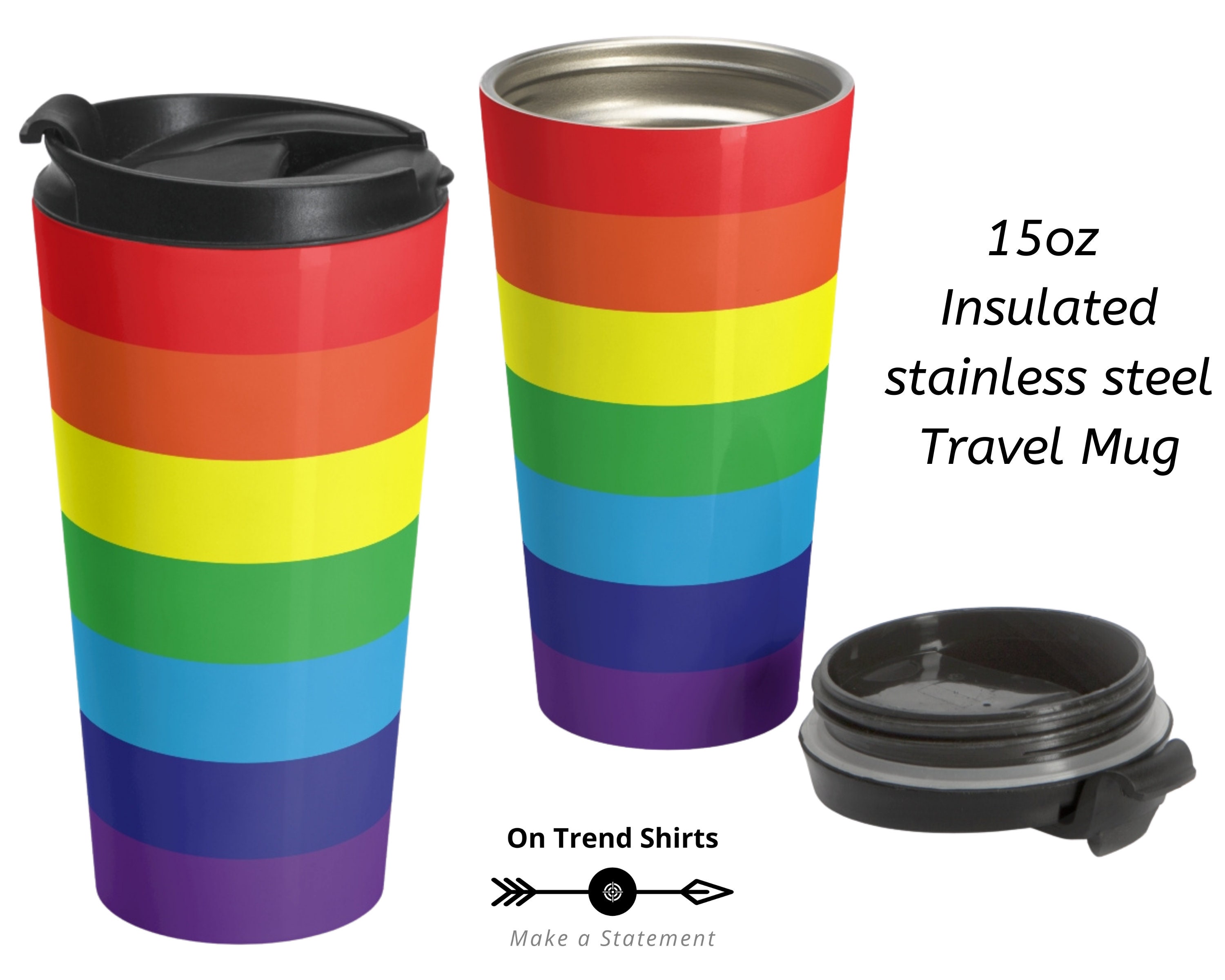 Arlington Wa Pride Travel Mug