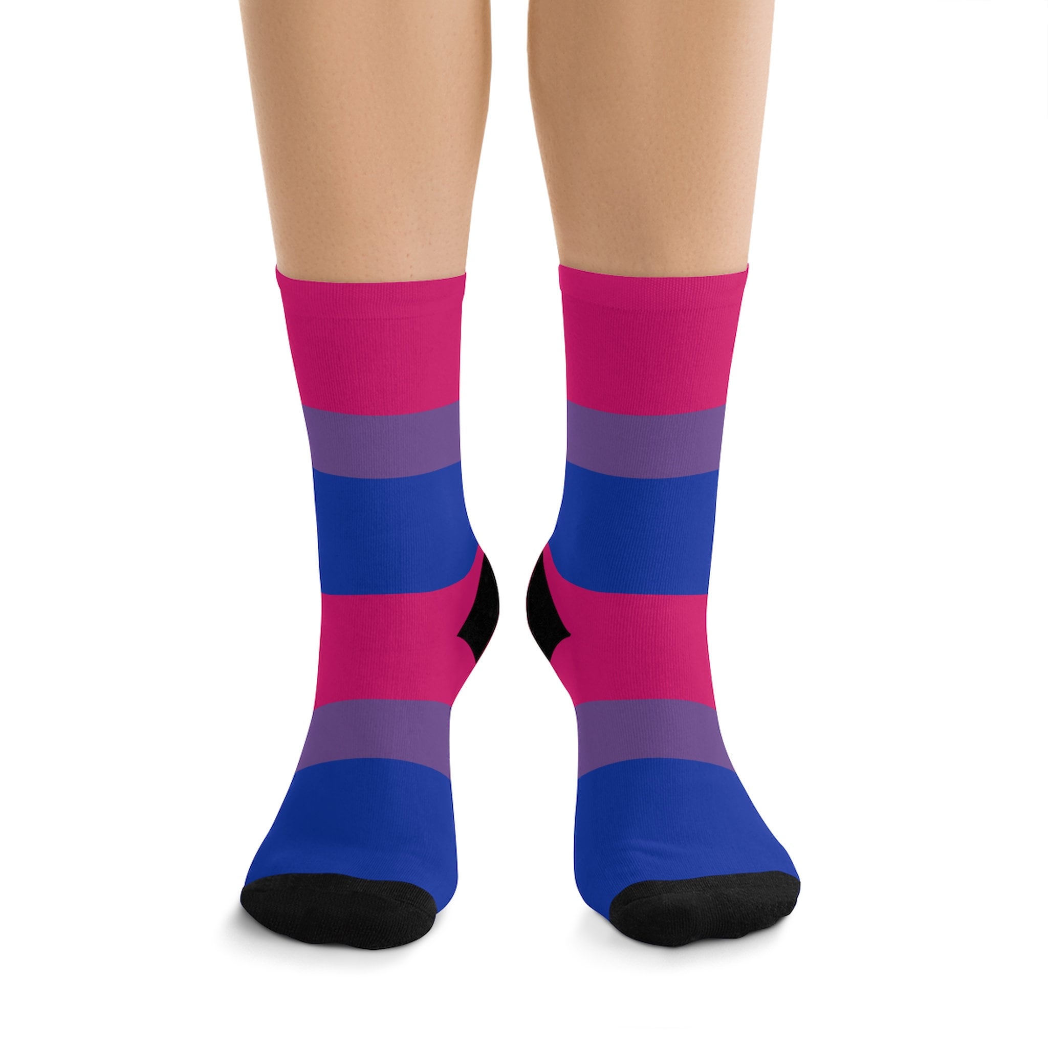 Bisexual Pride Flag Socks Bi Pride Socks LGBT Accessories | Etsy