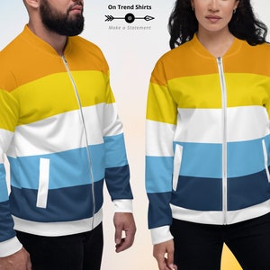 Aroace Flag Bomber Jacket, Aroace Pride Jacket, Aromantic Asexual Clothing, Aro Ace Pride Flag Outfit, LGBTQIA+ Aro-Ace Pride Month Clothes