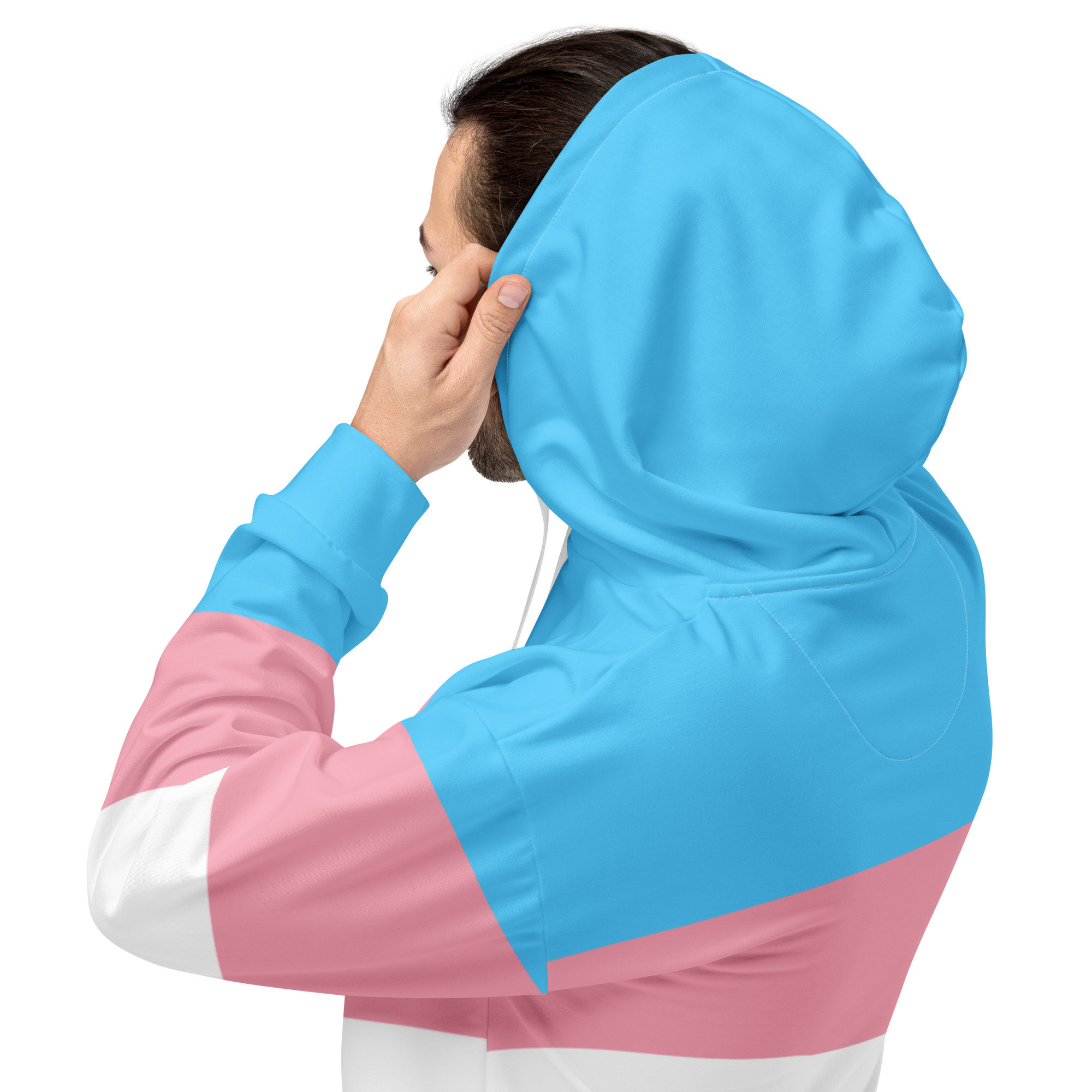 Trans Color Clothes Transgender Flag Hoodie, Trans Pride Sweatshirt, Transgender Clothing ...