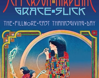 Jefferson Airplane - The Filmore - Thanksgiving Day 1970 - Poster 19x13"