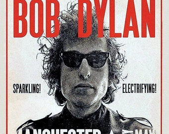 Bob Dylan  - Concert MANCHESTER May 7, 1996 - Poster 13x19"