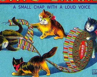 CATS Brand Firecrackers - Li & Fung - Hong Kong - ICC Class C - Poster 13x19"
