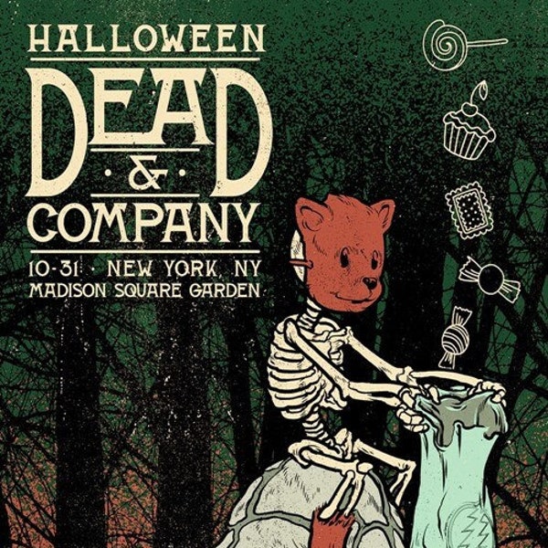 Grateful DEAD - Halloween 2015 - Madison Square Garden -  POSTER 13x19"