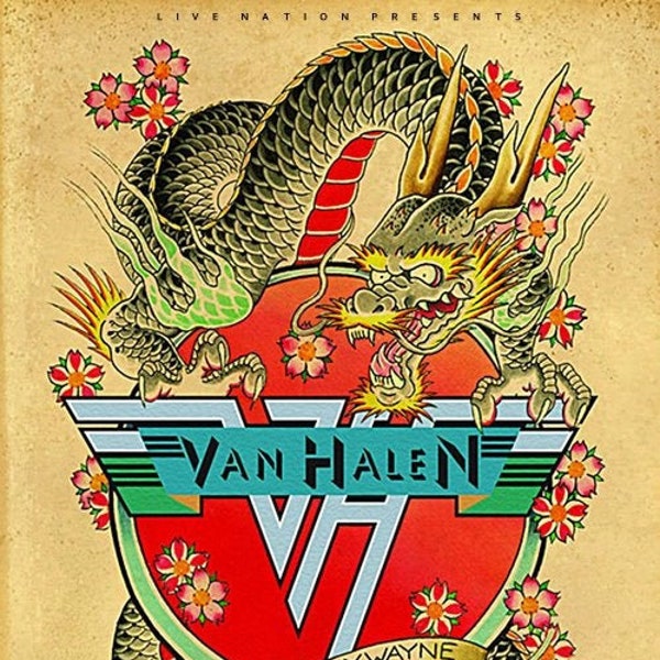 Van Halen Poster - Cleveland Blossom Center - December 2015 - Poster 13x19"