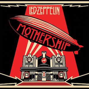 Led Zeppelin Poster Mothership - Etsy