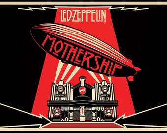 Led Zeppelin - MOTHERSHIP - Poster 19x13"