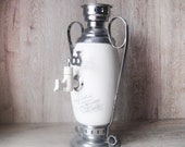 Vintage Old Soviet Siphon Device for the manufacture of carbonated water Signature Russian Gift mom 1983 USSR Used make drinks Kitchenware