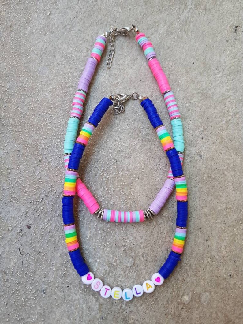 Heishi surfer necklace Clearance