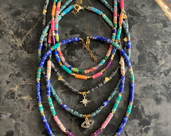 Collier Tour De Cou En Perles D'Aventurine Naturelles Vertes - Semi-précieuses, Neuf