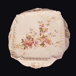 Antique China Square Trivet