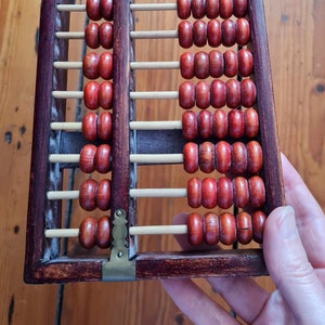 Vintage Chinese Abacus Diamond Brand