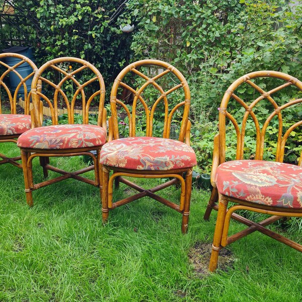 Bamboo Chair Etsy UK