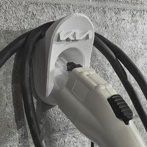 Customizable Holster and Cable Hanger for EV Charger