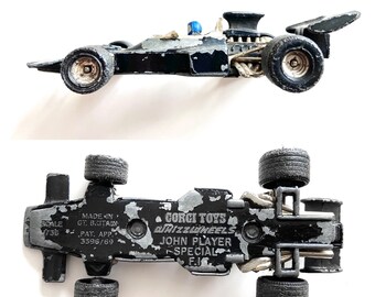 Vintage Corgi Toys Lotus JPS F1 Racing Car Model (1/36) - Etsy Canada