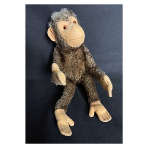 Steiff vintage Jocko chimpanzee monkey animal to 7&quot;