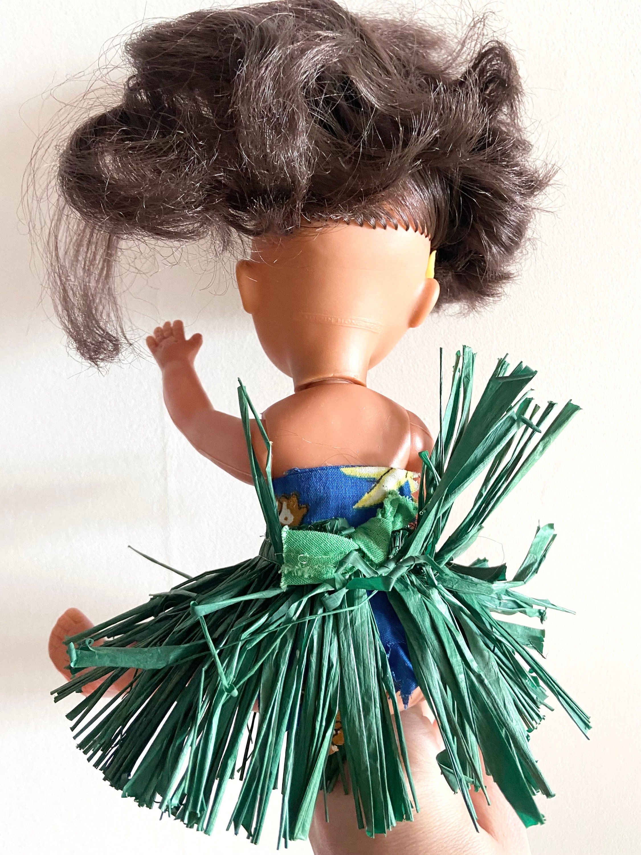 ヴィンテージハワイアンドール、Lanakila Crafts フラガール、11インチ