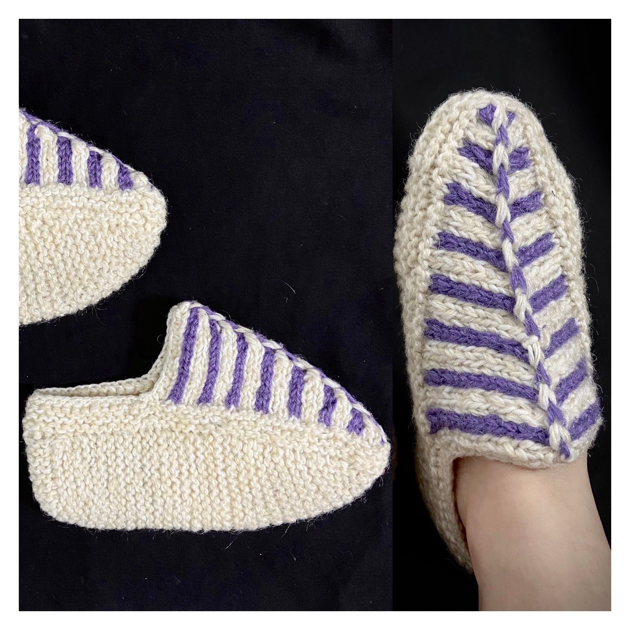 Nordic Slippers - Etsy UK
