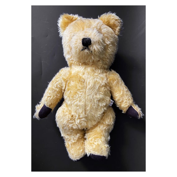 Ancien Ours En Peluche Jan Jac – Taille 30cm, Ours Vintage, Occasion