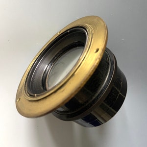 Rare vintage Carl Zeiss Jena 196691 Tessar 1:45 F 25cm DRP photography lens