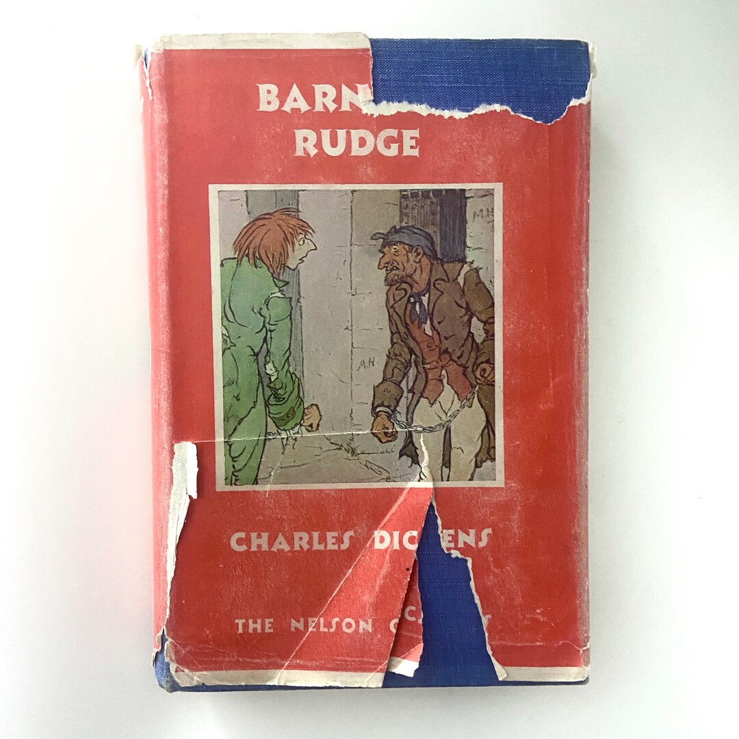 40s Vintage Barnaby Rudge. A Tale of Riots of Eighty by Charles Dickens ...