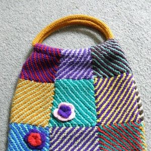 New ~ Made In Peru Colorful Alpaca Blended Everyday Useful Purse Handbag #528-11