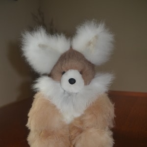 Brand New Handmade In Peru South America Soft Baby Alpaca Fur Bunny Rabbit #ETBUNNY37