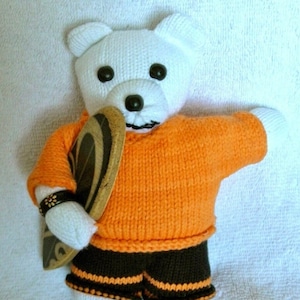 New From Peru Cotton Bear 8&quot; Tall California Surf City Huntington Bch &quot;Surfs Up&quot;