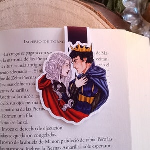 MANORIAN - Manon and Dorian Throne of Glass Inspired magnetic bookmark