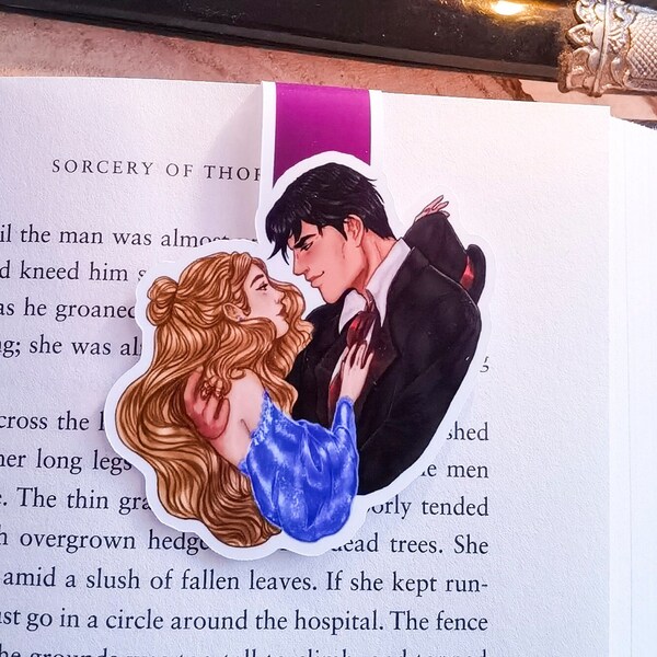 FINALE - Donatella Dragna and Legend Caraval series Inspired magnetic bookmark