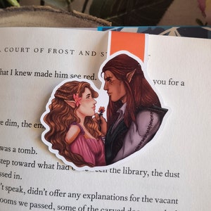 ELUCIEN - Elain and Lucien ACOTAR A court of thorns and roses Licensed magnetic bookmark