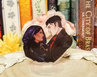 Kaz & Inej - SIX OF CROWS Kanej Inspired Mini Standee