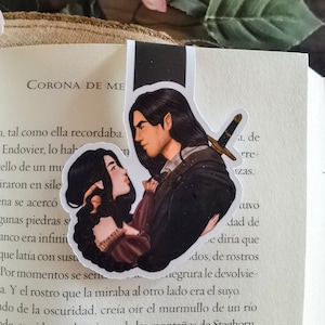 ELORCAN Lorcan and Elide Throne of Glass Licensed magnetic bookmark image 1