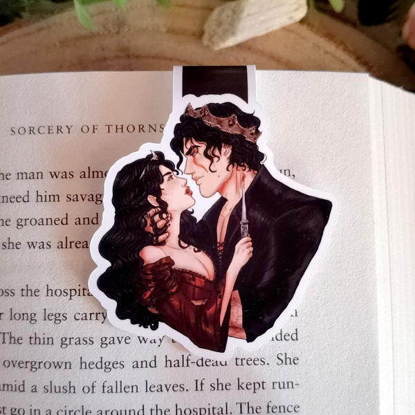 SCARRED Never after series - Tristan and Sara B Licensed magnetic bookmark