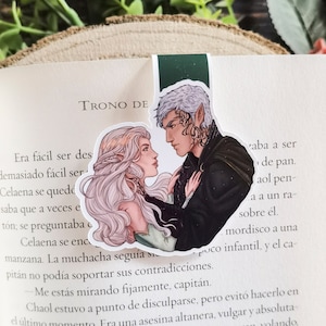 ROWAELIN - Rowan and Aelin Throne of Glass Licensed magnetic bookmark