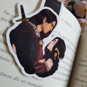 ELORCAN Lorcan and Elide Throne of Glass Licensed magnetic bookmark image 5