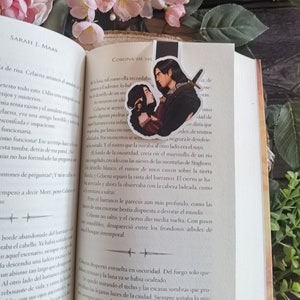 ELORCAN Lorcan and Elide Throne of Glass Licensed magnetic bookmark image 4