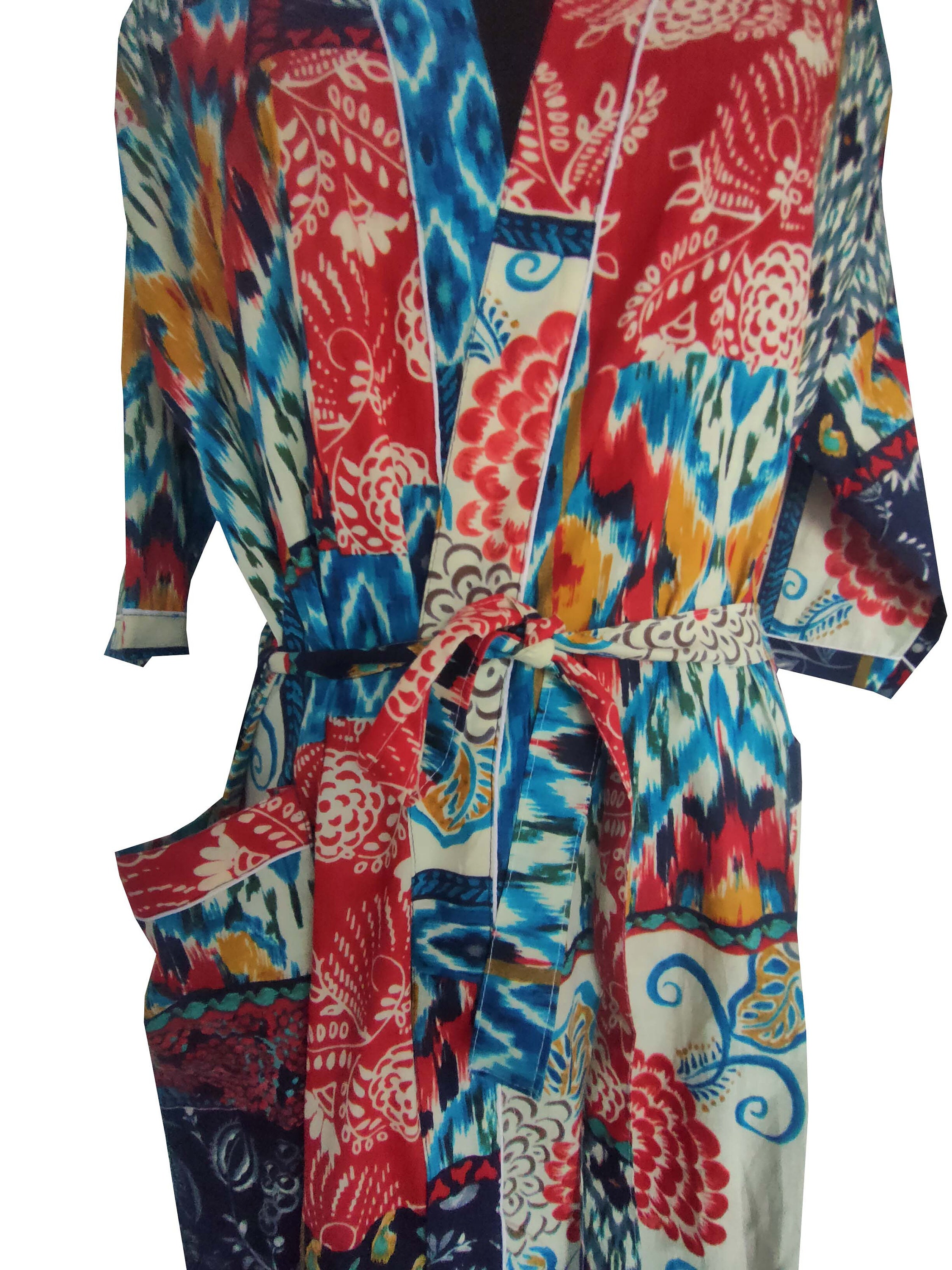 EXPRESS DELIVERY Cotton kimono Robes Floral print Kimono Etsy