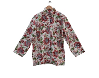 Ensemble pyjama fleuri en coton, pyjama de demoiselle d'honneur, tenue de nuit douce