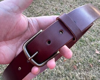 Harness Leather Belt