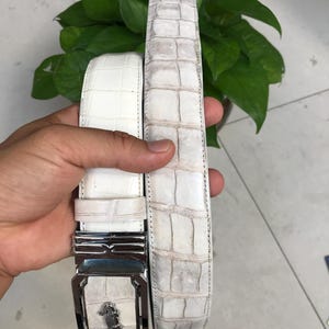 HIMALAYA echt lederen herenriem gesp/leren herenriem 3,8 cm (1,5 inch) breed gesp/cadeau voor hem/automatische gesp riem
