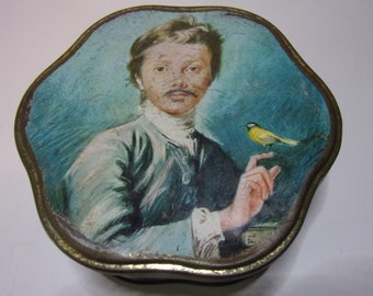 boite à biscuit en metaal