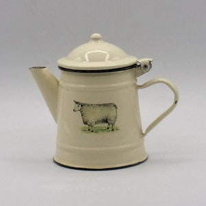 Cafetière émaillée Dekor-Champetre