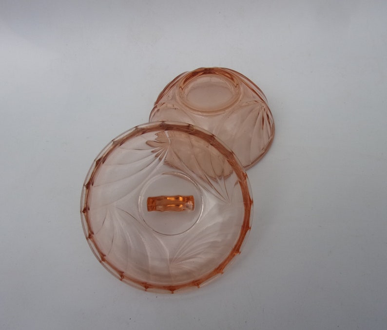 bonbonnière verre rosé bild 3