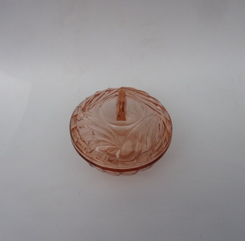 bonbonnière verre rosé bild 4