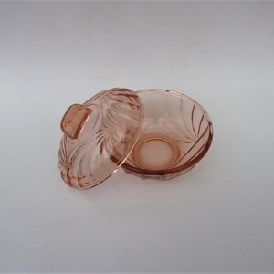 bonbonnière verre rosé bild 2