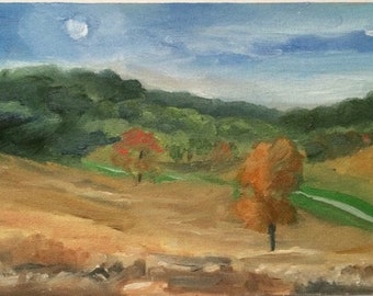Valley Forge Lone Tree Jesień