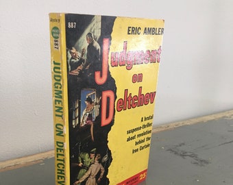 Judgment on Deltchev by Eric Ambler | First Pocket Book Edition | ©1952